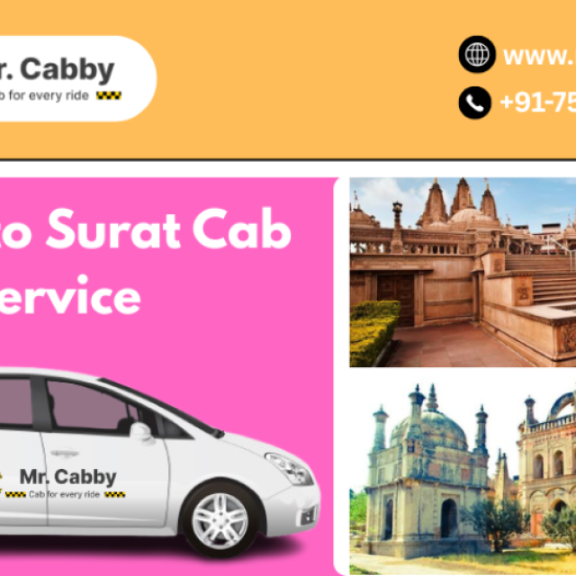 Book Rajkot to Surat Cab Service | Rajkot to Surat taxi service - Mr. Cabby