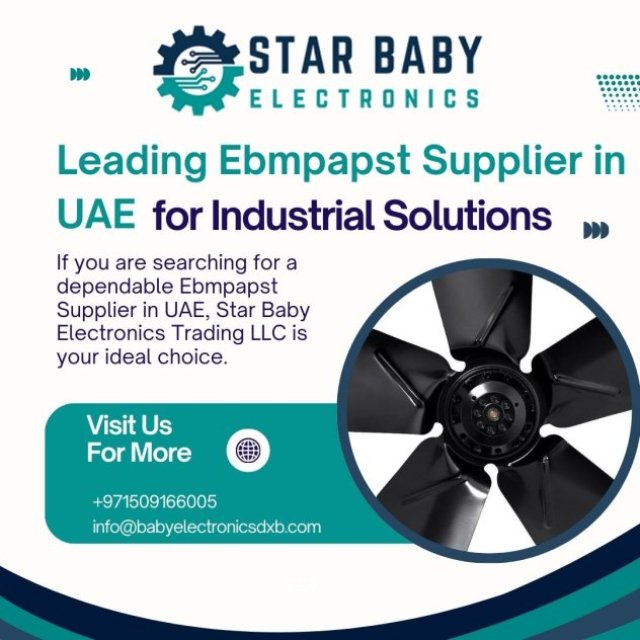 Leading Ebmpapst Supplier in UAE for Industrial Solutions