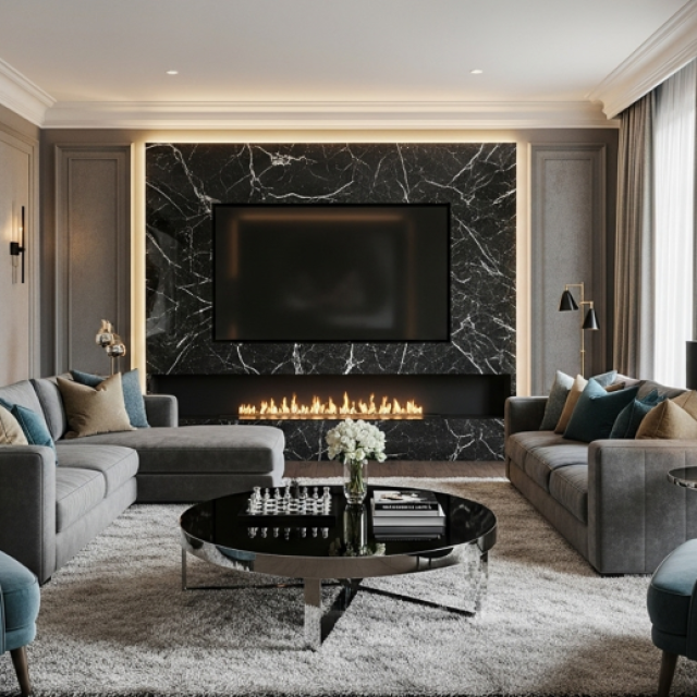 Fireplace TV Stands, Corner TV Stands, and Mantels at My Cozy Corner