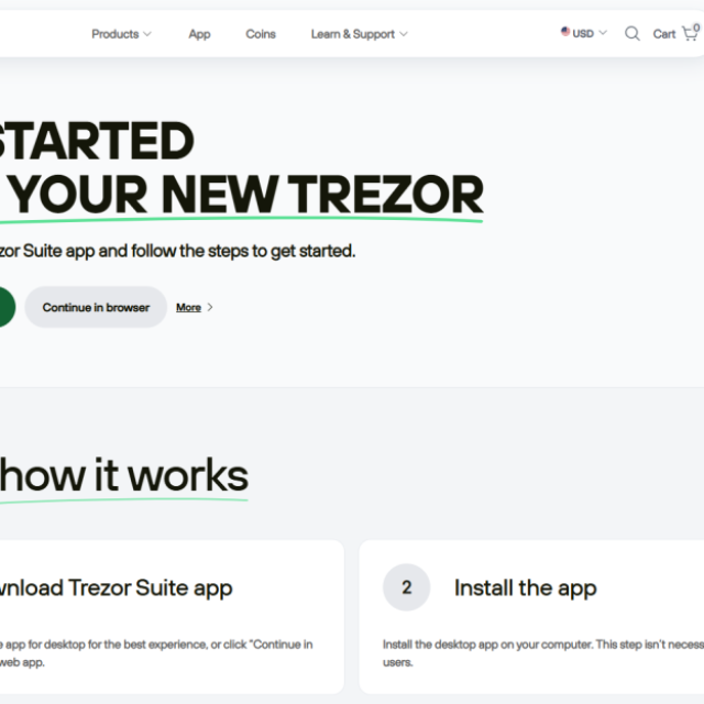 Trezor.io/Start - Download Trezor Suite App | Official Site®