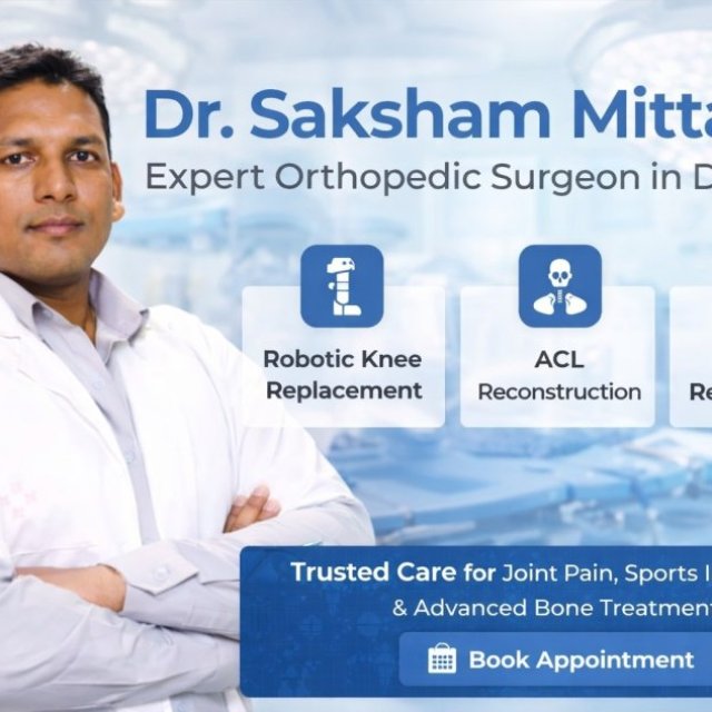 Dr. Saksham Mittal | Best Orthopedic Surgeon in Delhi