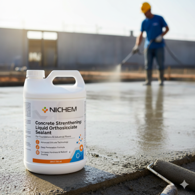 Concrete Strengthening: Premium Liquid Orthosilicate Sealants for Foundations & Industrial Floors