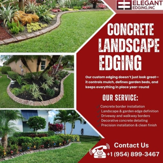 Concrete Edging Installers near Melbourne, FL