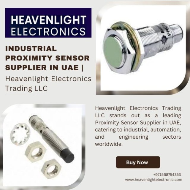 Industrial Proximity Sensor Supplier in UAE | Heavenlight Electronics Trading LLC