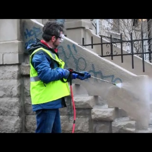 Graffiti Remover For Public Works for City Maintenance