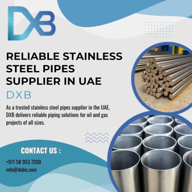 Reliable Stainless Steel Pipes Supplier in UAE - DXB