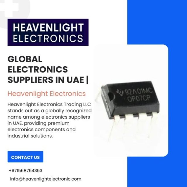 Global Electronics Suppliers in UAE | Heavenlight Electronics