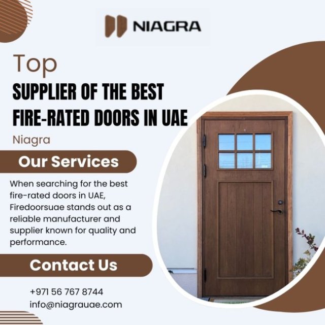 Top Supplier of the Best Fire-Rated Doors in UAE - Niagra