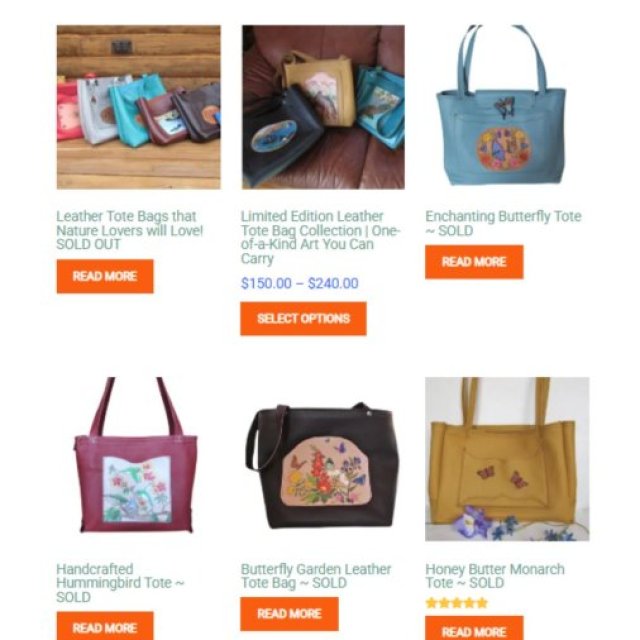 Durable, Elegant, and Unique Handcrafted Leather Bags | Log Cabin Leather by Jan