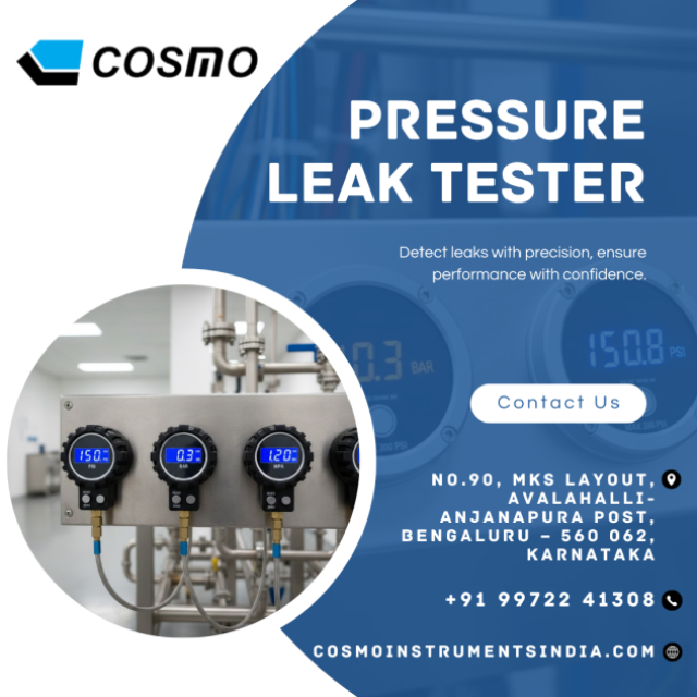 Pressure Gauge for Leak Testing Equipment