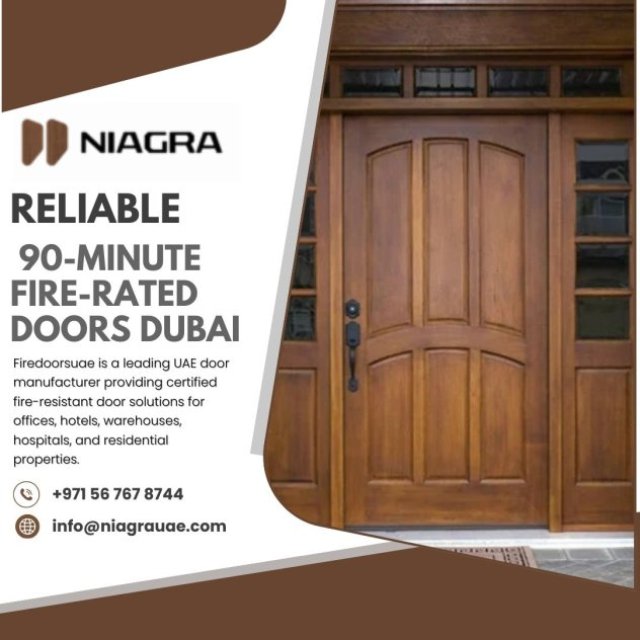 Reliable 90-Minute Fire-Rated Doors Dubai for Maximum Protection