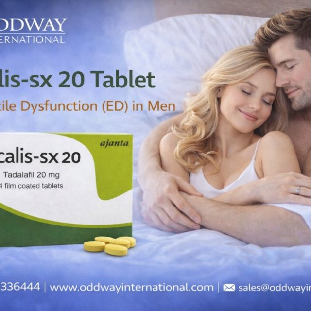 How does Apcalis SX20 work within the body to improve blood flow?