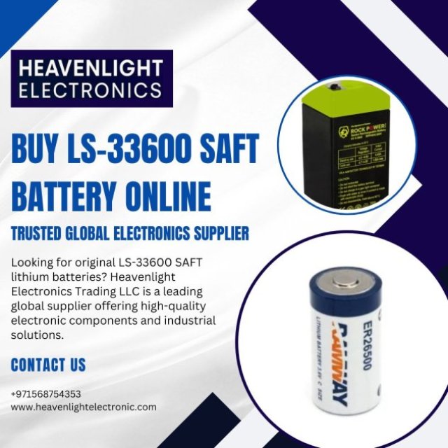 Buy LS-33600 SAFT Battery Online - Trusted Global Electronics Supplier
