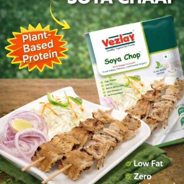Vezlay Foods | Soya Chaap - A Delicious Plant-Based Protein Revolution