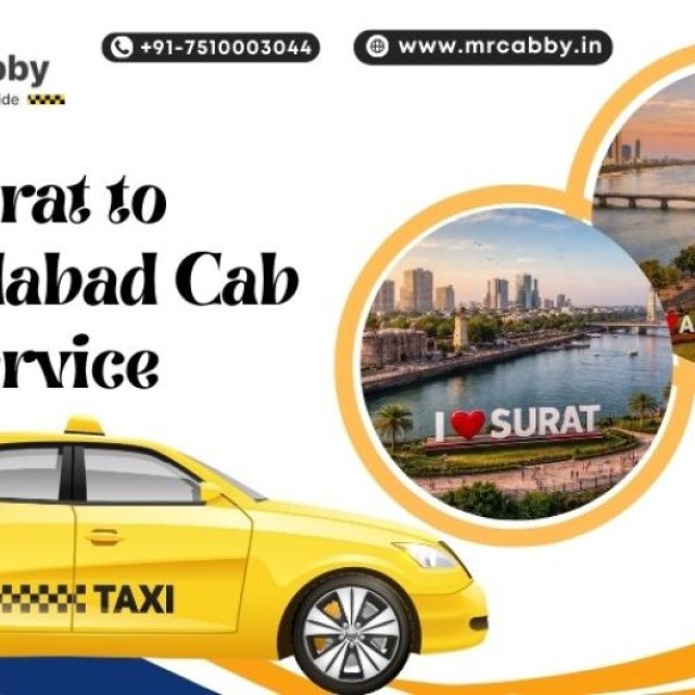 Surat to Ahmedabad Cab Service | Surat to Ahmedabad Taxi Booking at Lowest Fare - Mr. Cabby