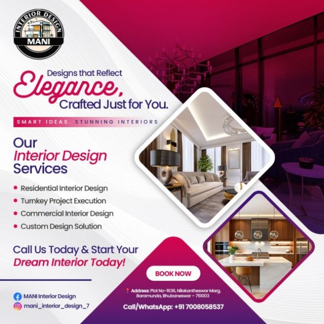 Interior Design Company in Bhubaneswar for Modern Home Decoration