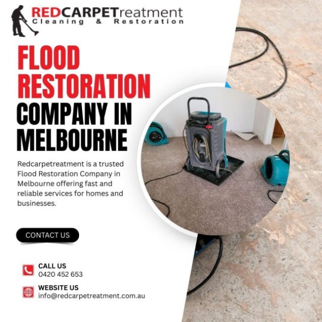 Trusted Flood Restoration Company in Melbourne | Redcarpetreatment