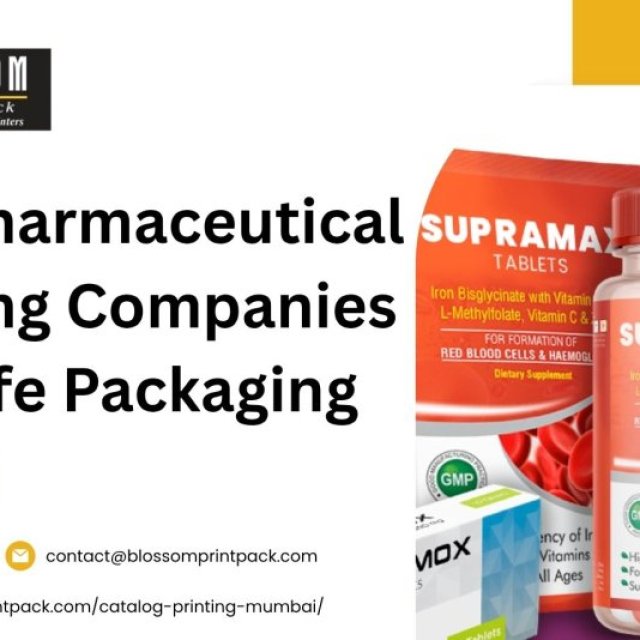 Top Pharmaceutical Printing Companies for Safe Packaging