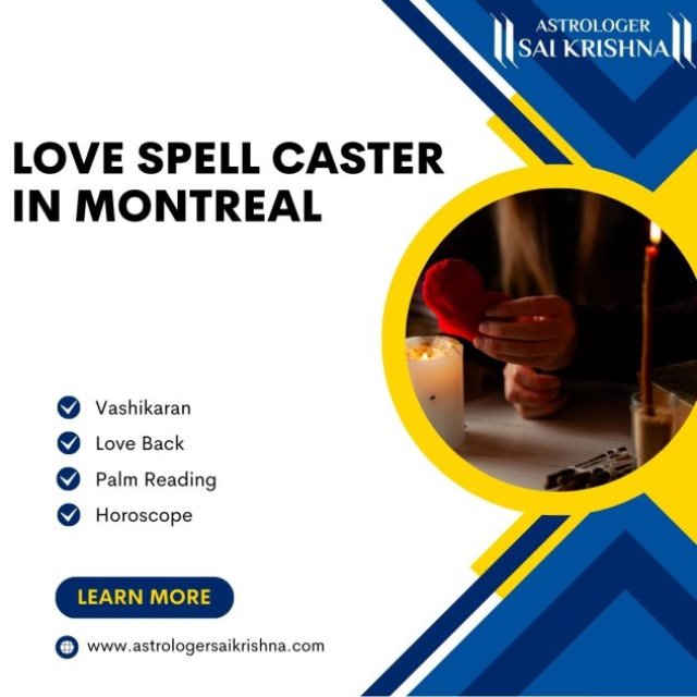 Love Spell Caster in Montreal | Astrologer Sai Krishna ji
