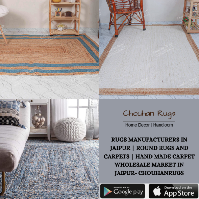 jute rugs by Chouhanrugs