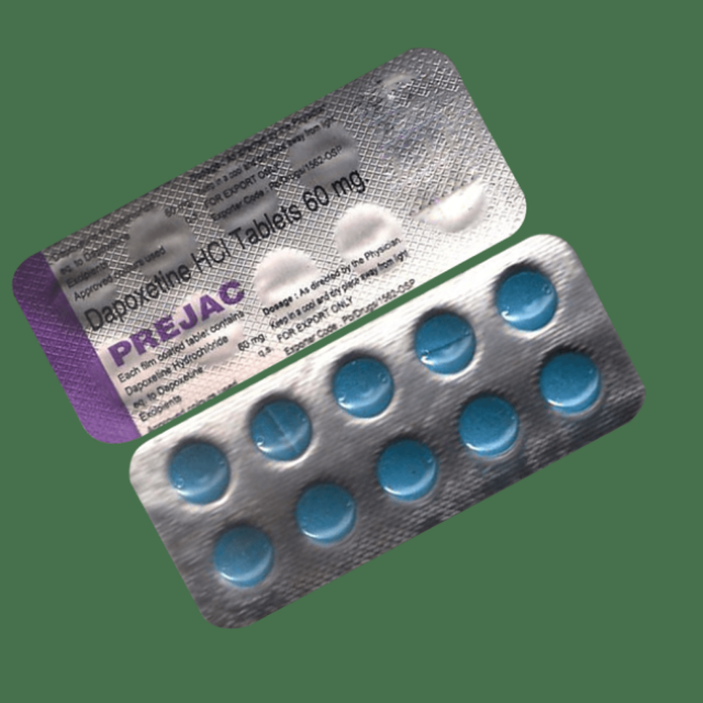 Prejac 60mg is a medicine useful for the treatment of Premature Ejaculation in men.