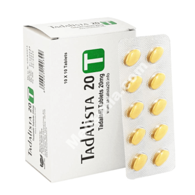 Tadalista 20mg for the Treatment of Erectile Dysfunction