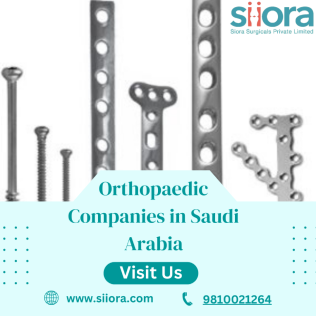 Trustworthy Orthopaedic Companies in Saudi Arabia