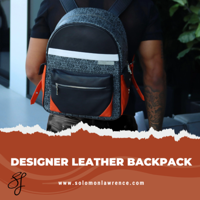 High-Quality Designer Backpack: Timeless Elegance!