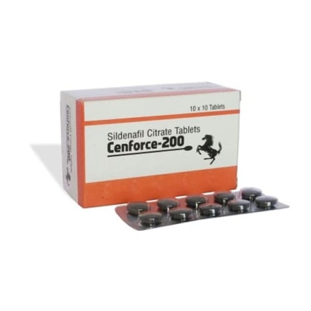 (Sildenafil + Dapoxetine ) Cenforce 200 Mg  Tablet to Men's Problem with ED