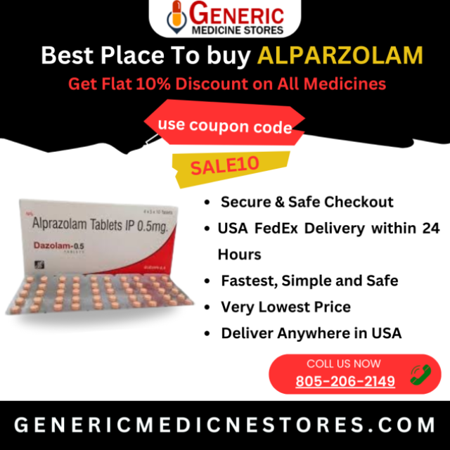 Buy Alprazolam Online Delivery Within 6 hours