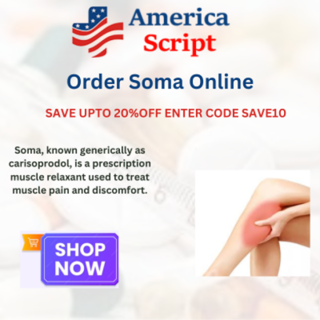 Purchase Soma Online By VISA Payments