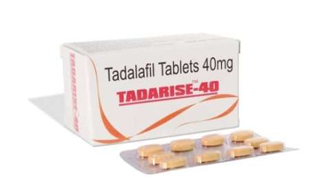 Tadarise 40 Mg | Tablet, Packaging Size: 10x10 Tabs | ED Drugs | Beemedz
