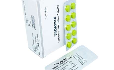 Buy Tadapox 80mg Tablets | Tadalafil 20mg and  Dapoxetine 60mg