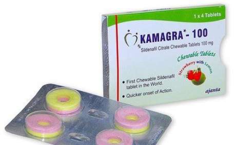 Buy Kamagra Chewable 100mg tablets